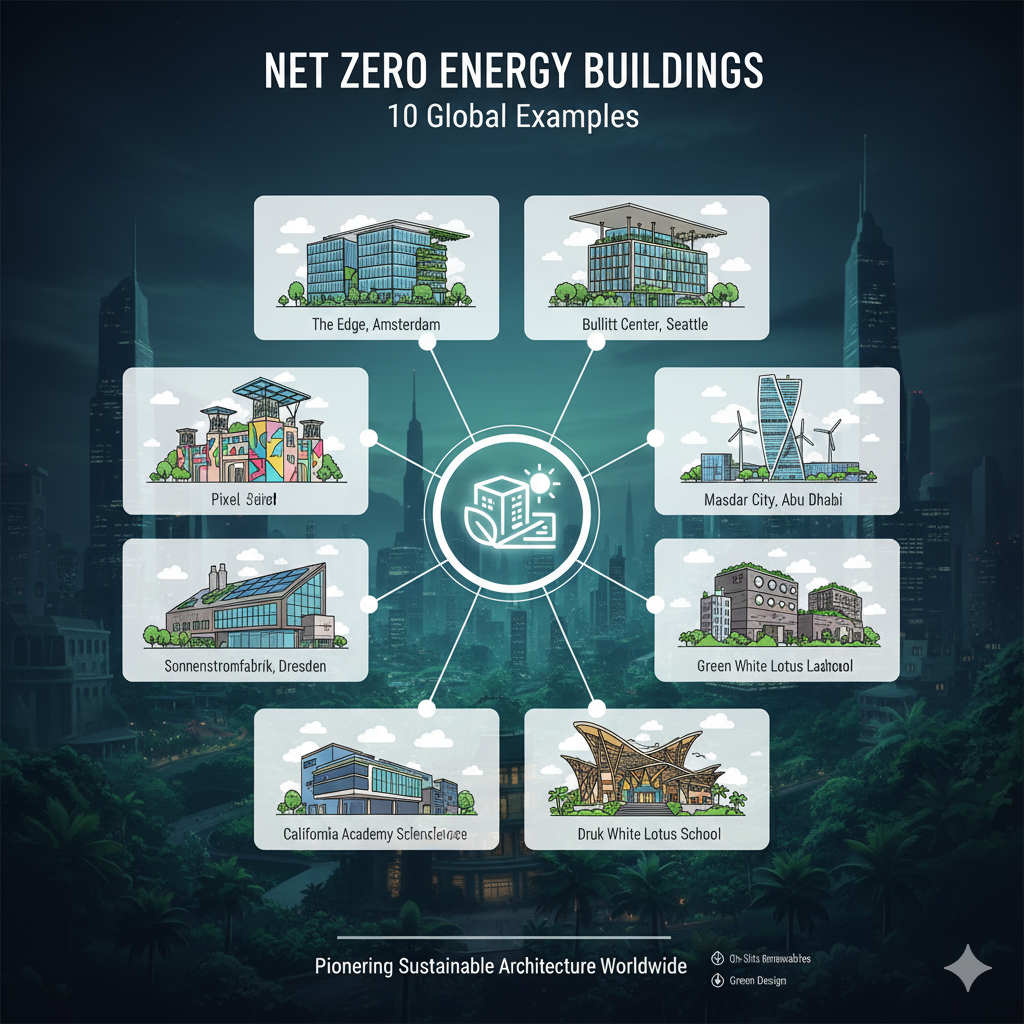 Net Zero Energy Buildings: 10 Global Examples