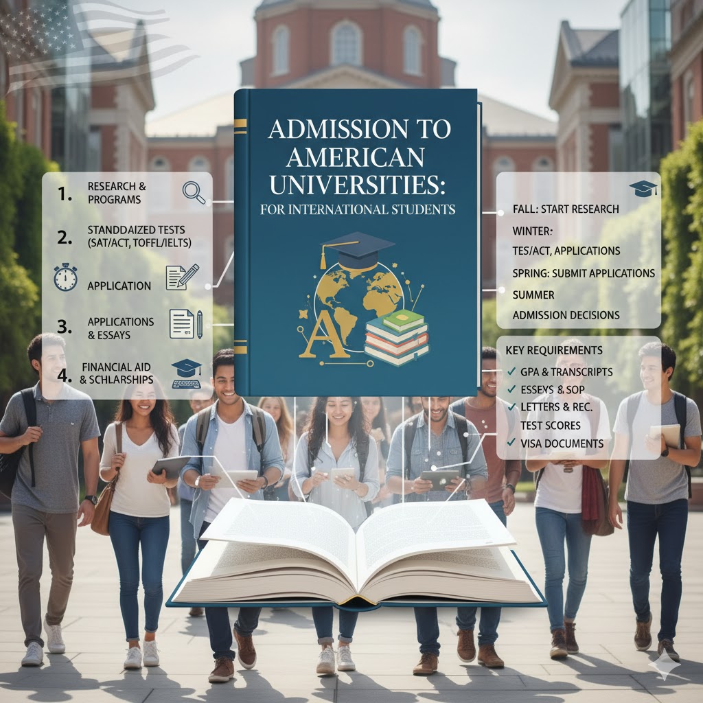 Admission to American Universities: A Detailed Guide for International Students